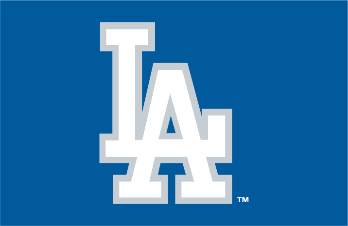 Los Angeles Dodgers 1999-2002 Batting Practice Logo DIY iron on transfer (heat transfer)